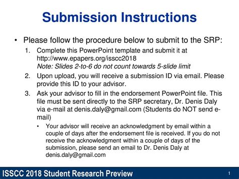 Submission instructions .
